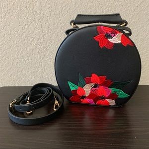 ZARA Round Floral Bag